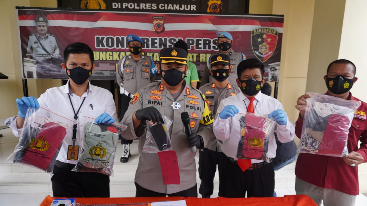 Oknum Guru Ngaji di Cianjur yang Cabuli 5 Muridnya Ditahan Sat Reskrim Polres Cianjur Polda Jabar